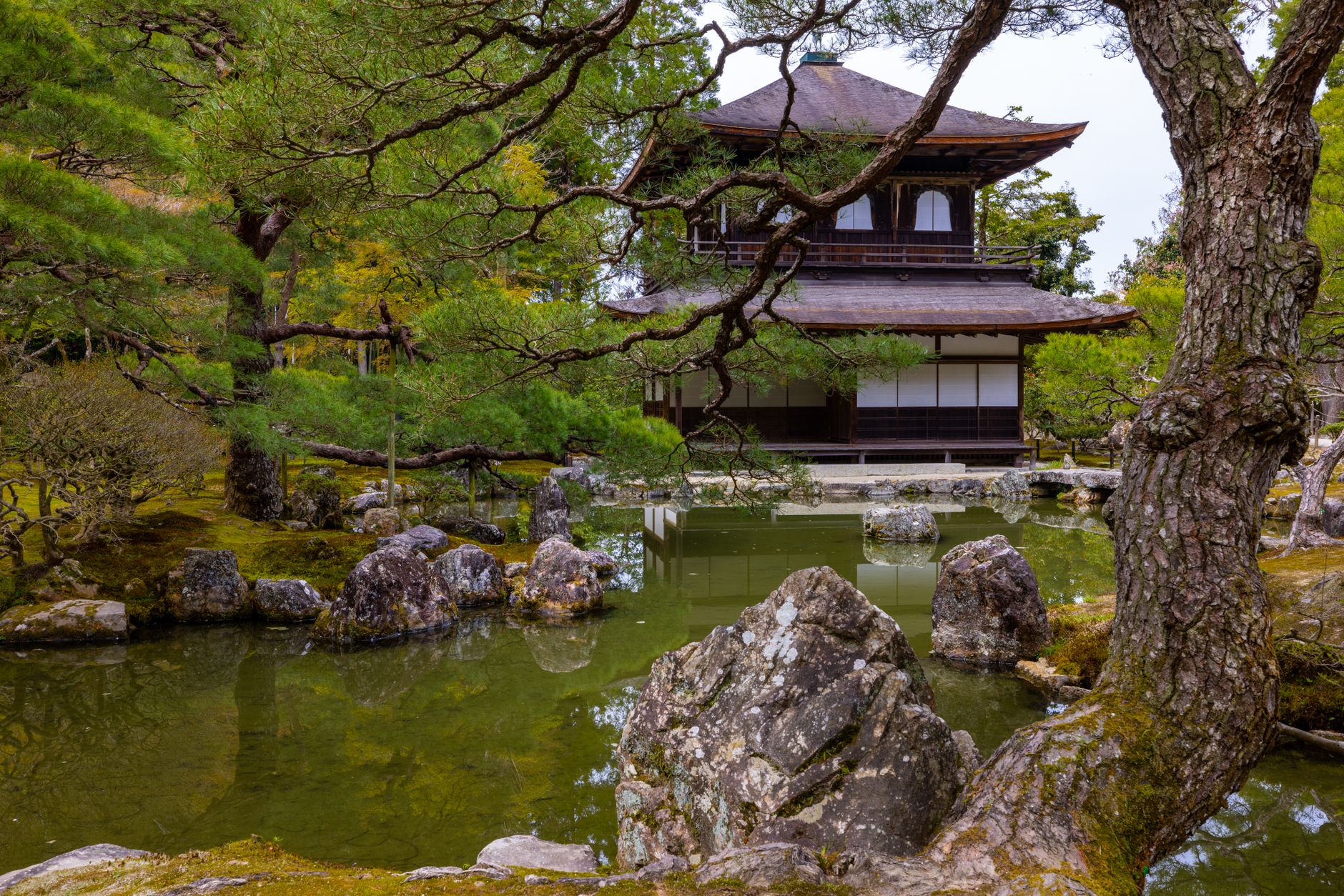 Zen courtyard in Kyoto